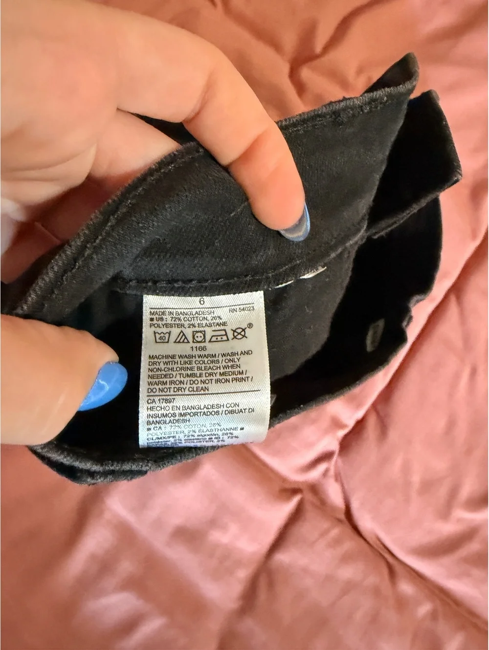 Old Navy Black Denim Shorts